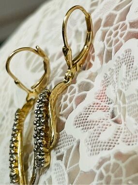 Natural Diamond Earrings 💕❤️